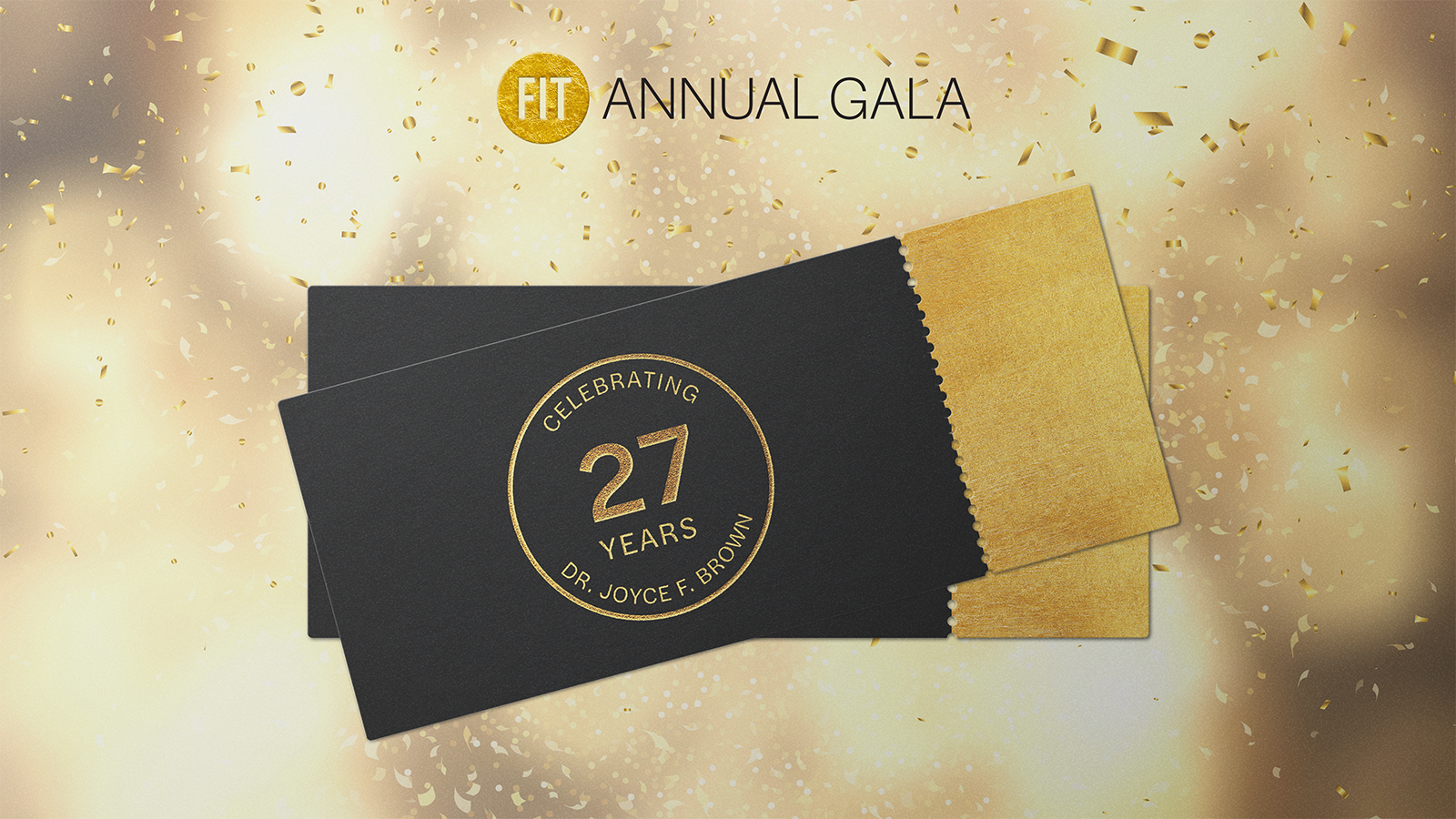 Mockup of tickets to 2025 Annual Gala