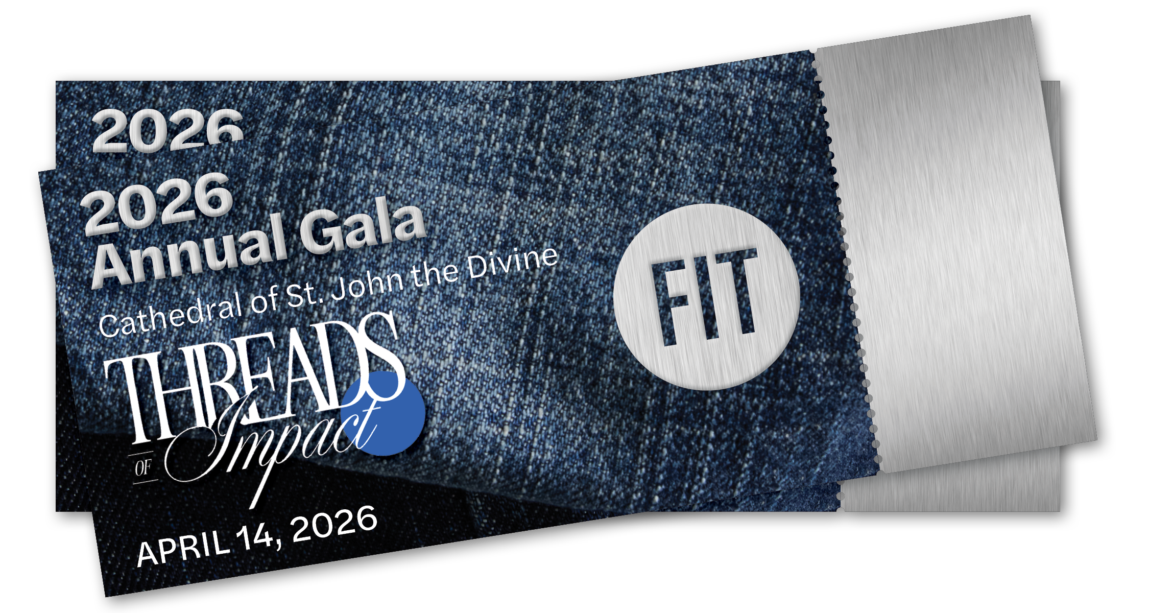 Ticket mock up for 2026 Annual Gala