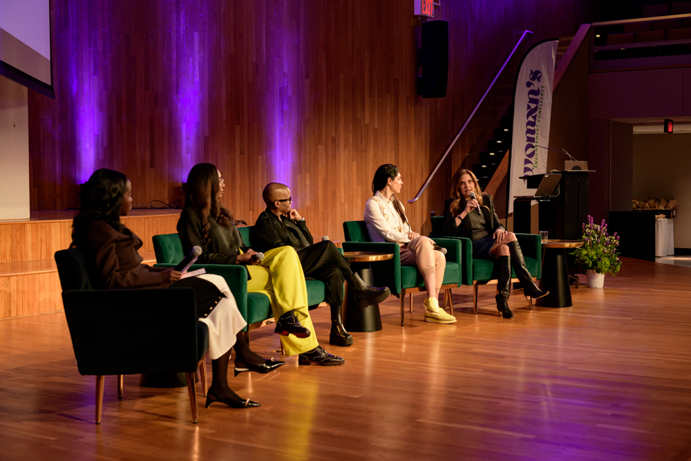 Image from the "Women in Media" panel at the 2025 Womxn's Empowerment Conference